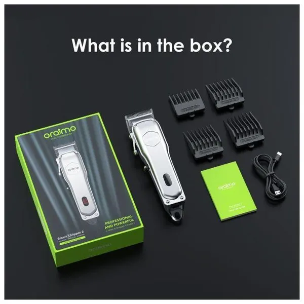 opc-cl30-6 oraimo CL30 rechargeable metal digital clippers