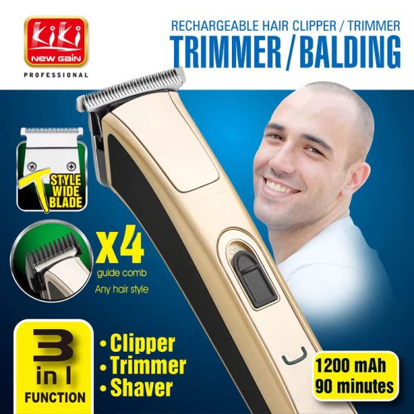 Kiki C24-HC005 rechargeable balding clipper