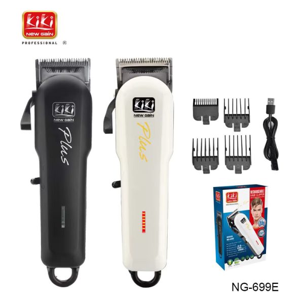 KIKI NEWGAIN NG-699E Rechargeable High Carbon Steel Blade Clipper
