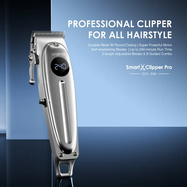 oraimo Smart Clipper Pro Professional Hair Clipper